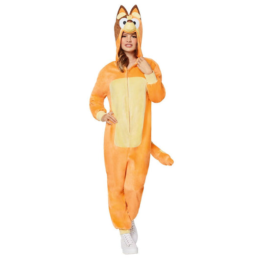Adult Chilli Jumpsuit Costume - Bluey TAN