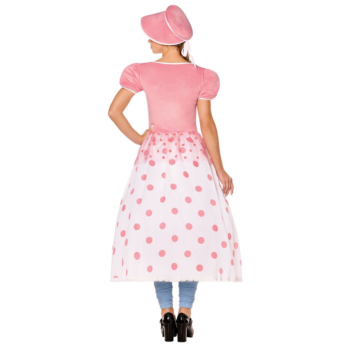 Adult Bo Peep Dress Costume -  Toy Story WHITE AND PINK