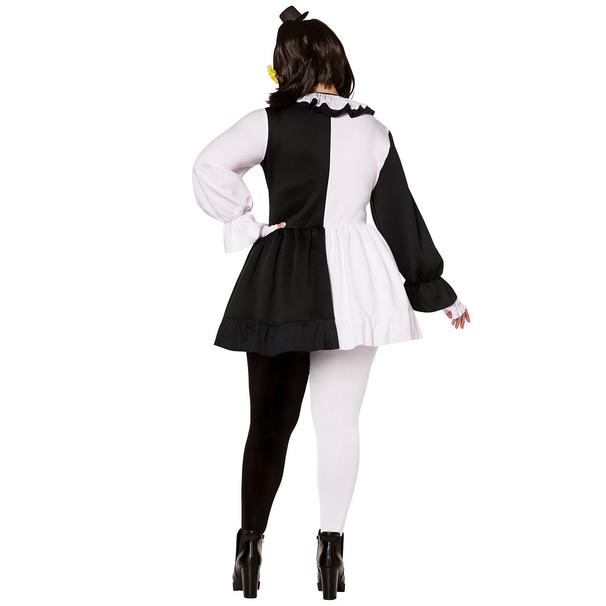 Adult Art the Clown Plus Size Costume - Terrifier BLACK AND WHITE