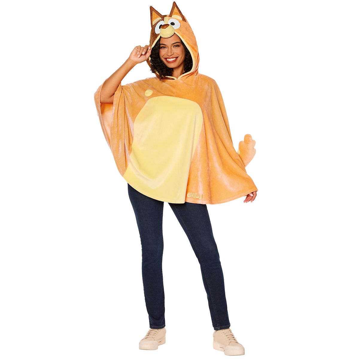 Adult Chilli Costume Top - Bluey ORANGE