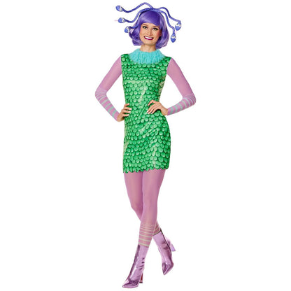 Adult Celia Costume - Monsters, Inc. GREEN