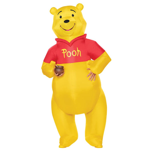 Adult Winnie the Pooh Inflatable Costume RED/YELLOW