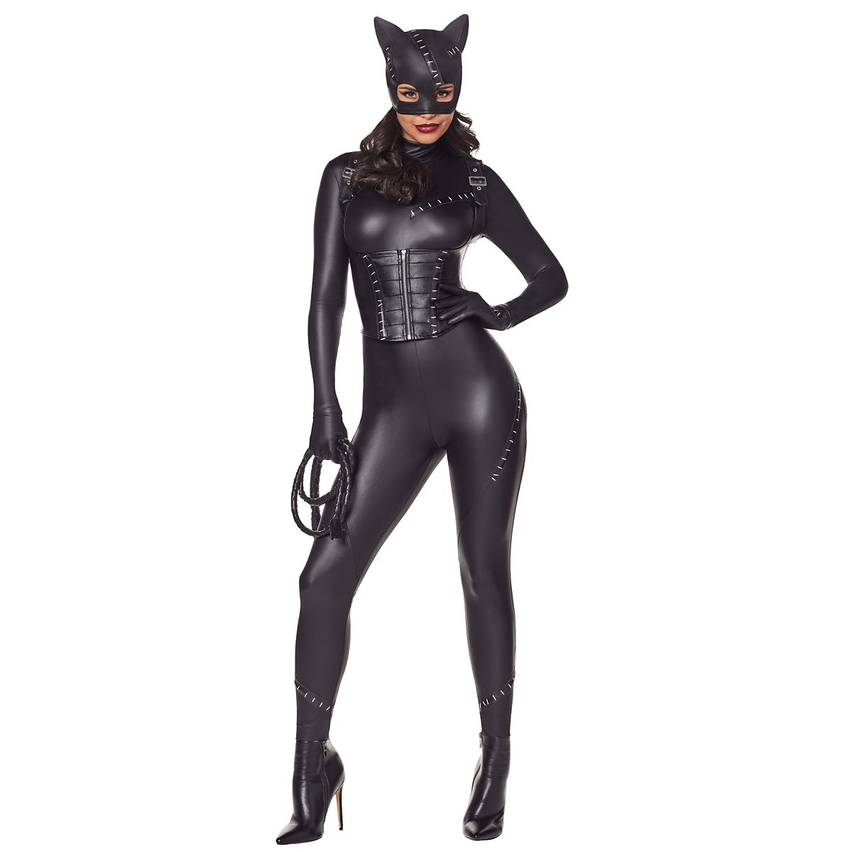 Adult Catwoman Costume The Signature Collection - DC Villains BLACK