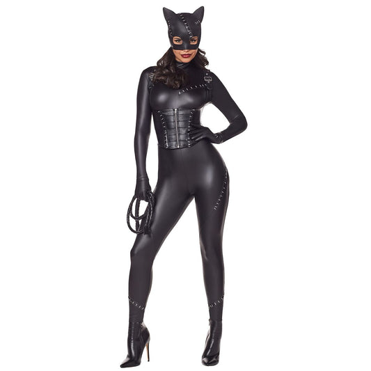 Adult Catwoman Costume The Signature Collection - DC Villains BLACK