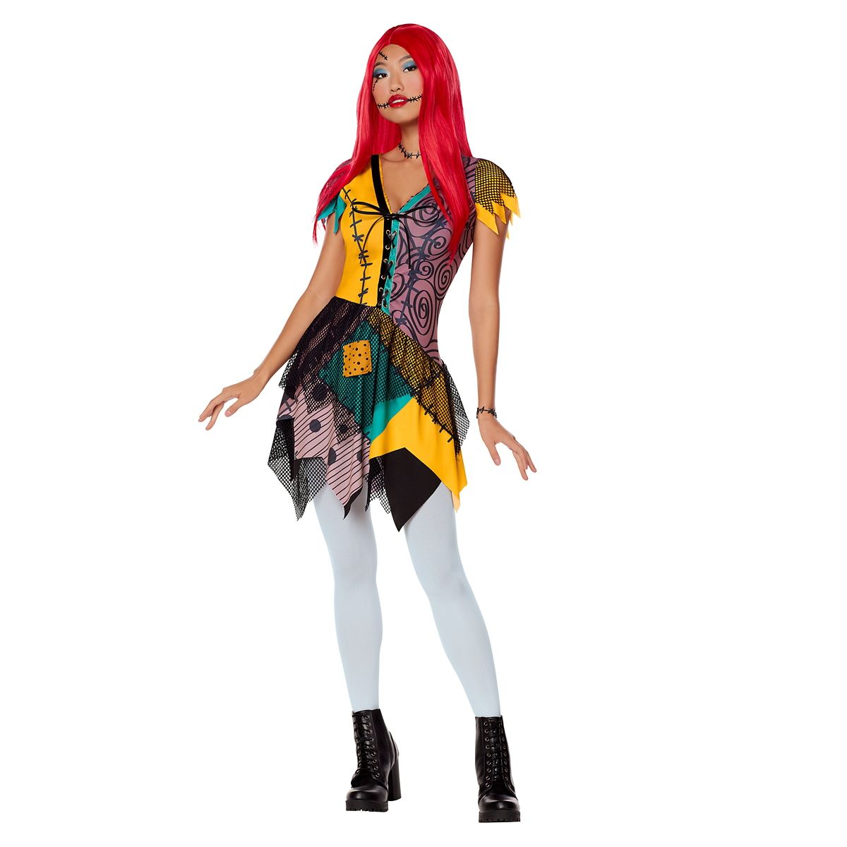 Adult Sally Dress - The Nightmare Before Christmas MULTI-COLOR