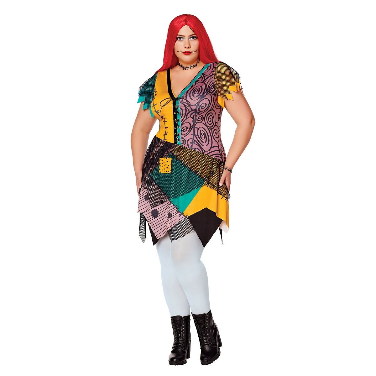Adult Sally Dress - The Nightmare Before Christmas MULTI-COLOR