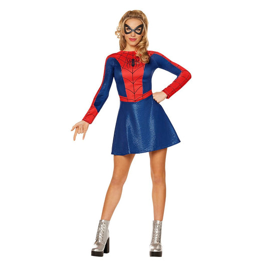 Adult Spider-Girl Costume - Spider-Man BLACK/BLUE/RED