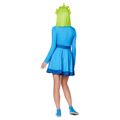 Adult Alien Dress - Toy Story BLUE