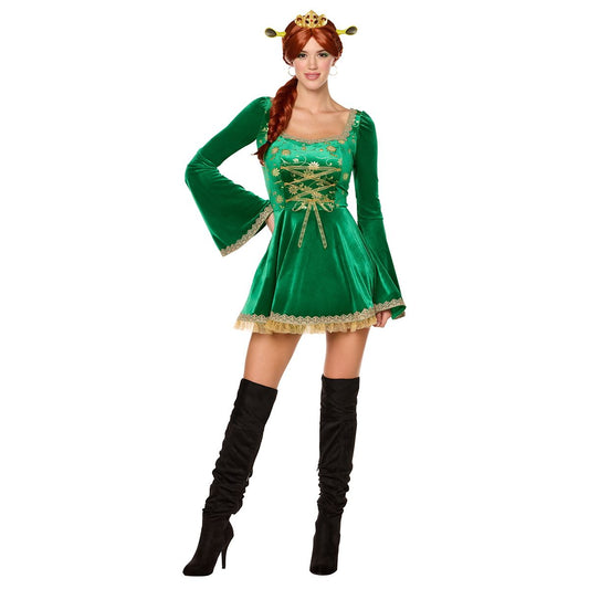 Adult Sassy Fiona Costume - Shrek GREEN