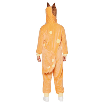 Adult Chilli Plus Size Jumpsuit Costume - Bluey TAN