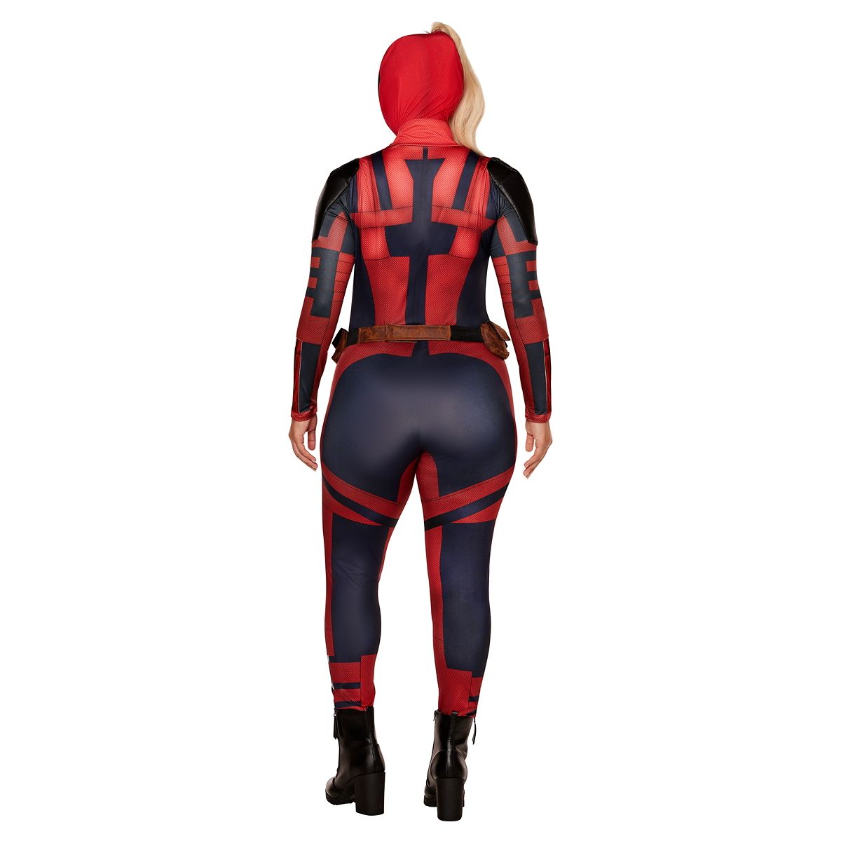 Adult Ladypool Costume BLACK AND RED