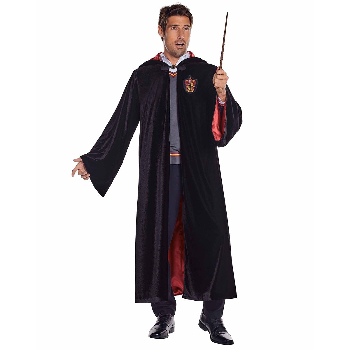 Adult Gryffindor Robe Deluxe - Harry Potter BLACK