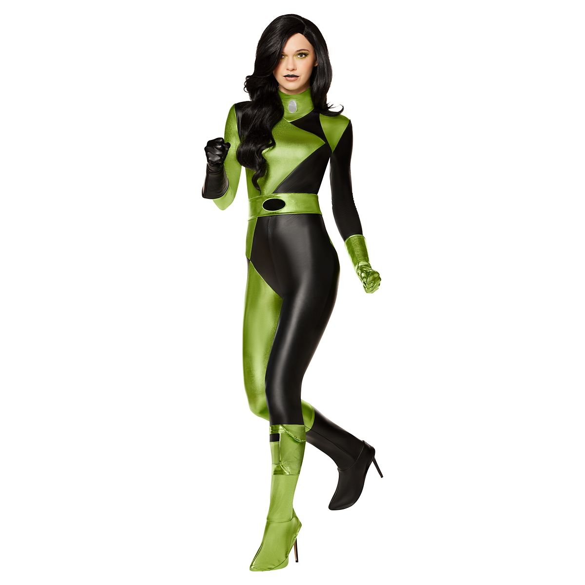 Adult Shego Costume - Kim Possible GREEN