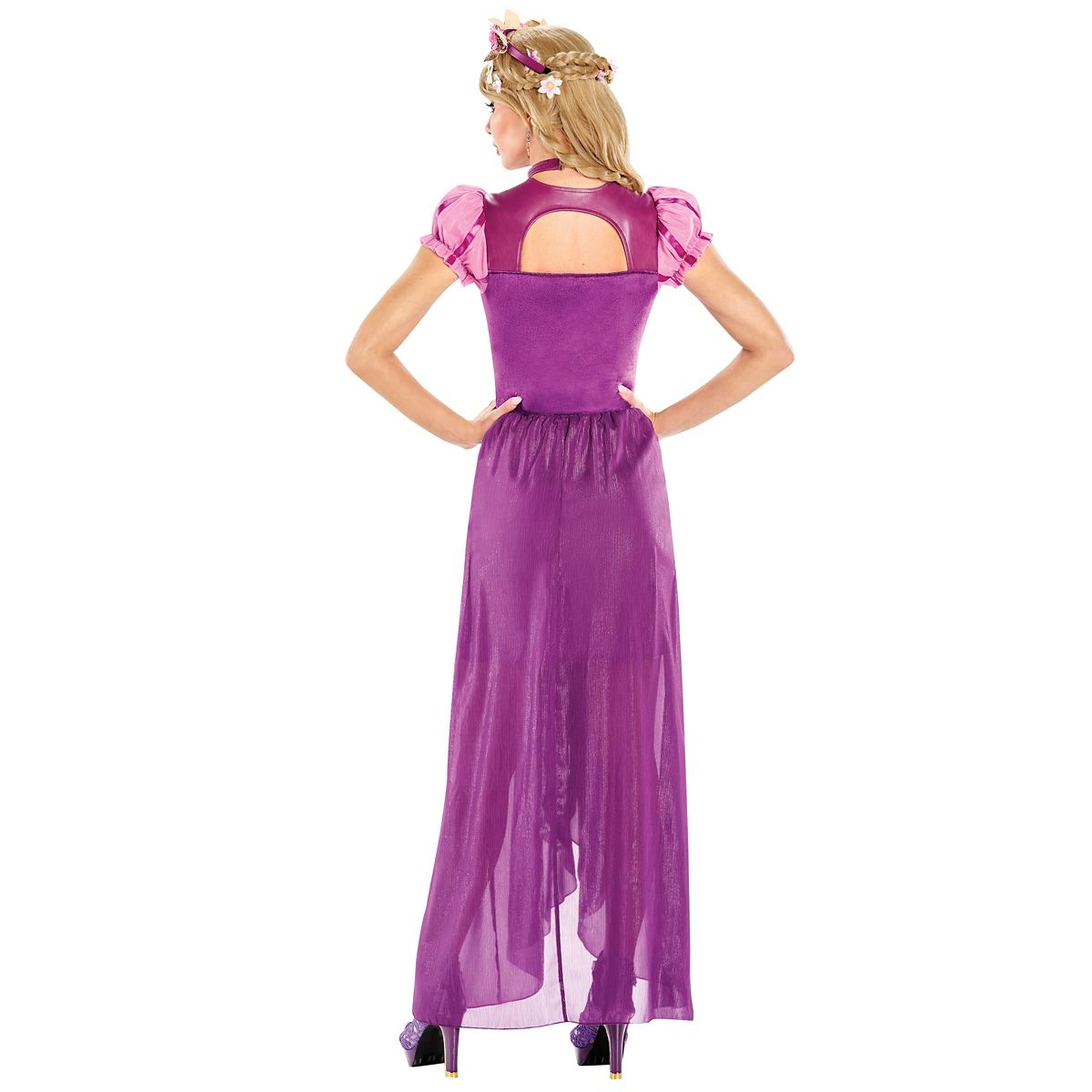 Adult Rapunzel Costume - Disney Princess PURPLE