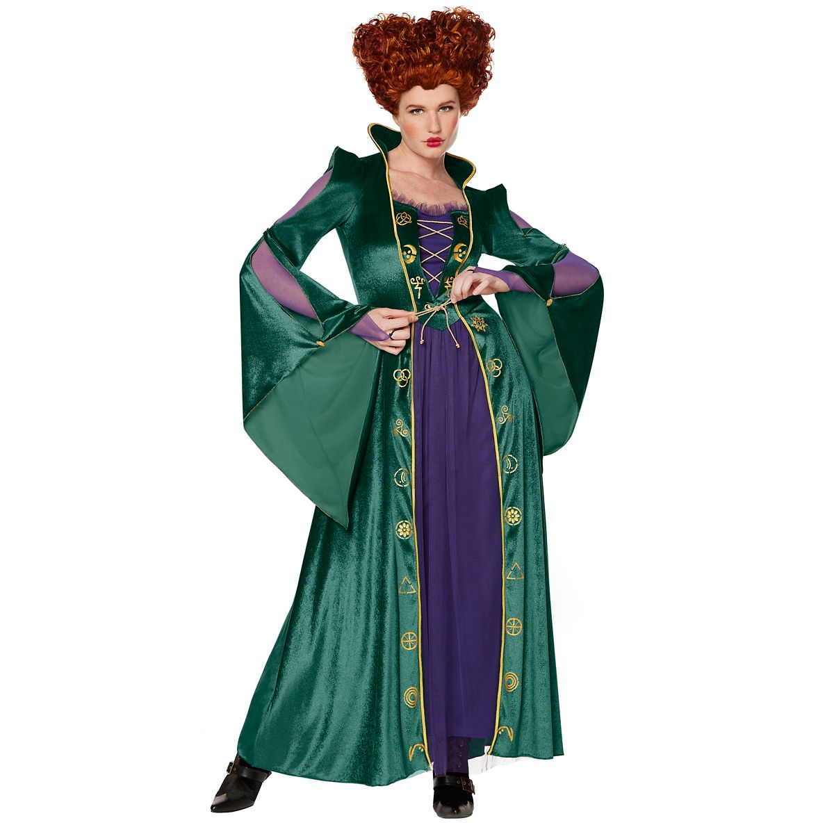 Adult Winifred Sanderson Costume - Hocus Pocus GREEN