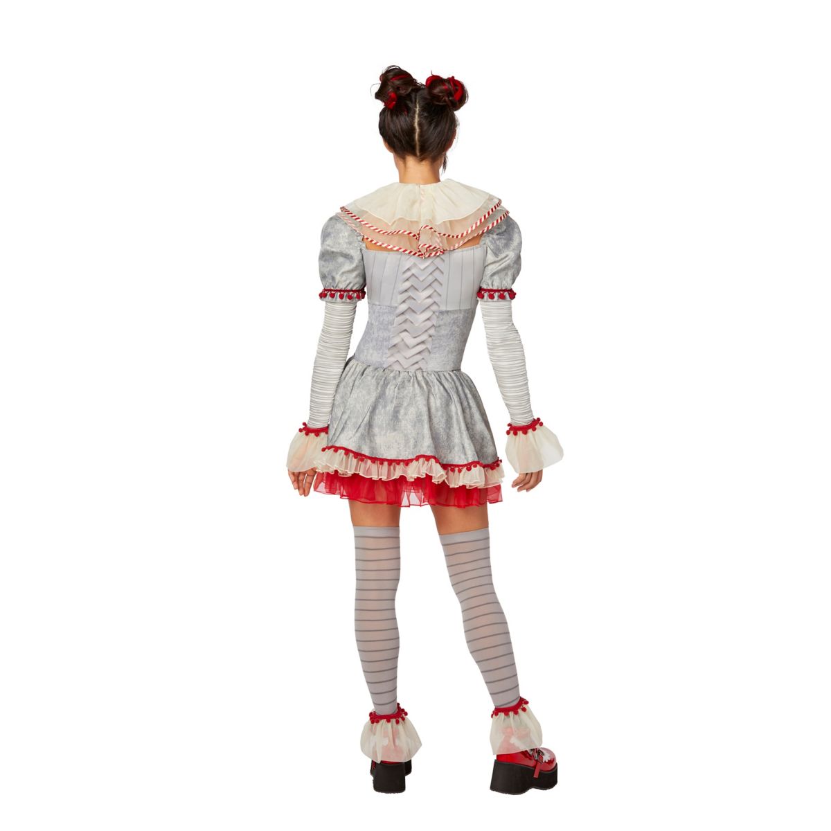 Adult Pennywise Clown Dress Costume - It: Chapter Two GRAY