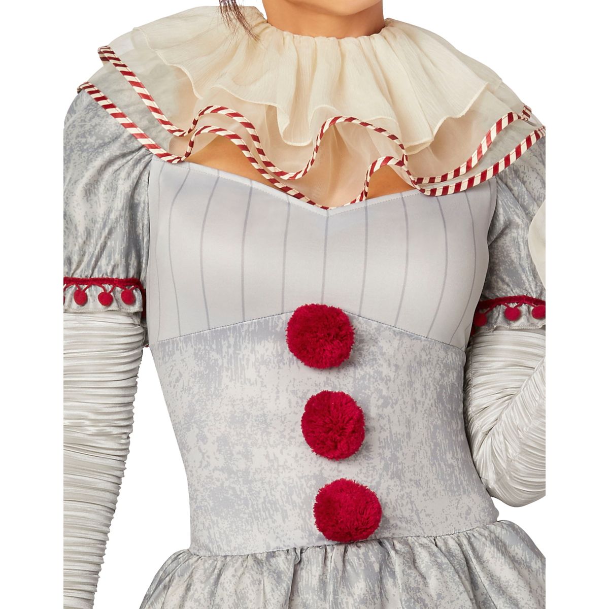 Adult Pennywise Clown Dress Costume - It: Chapter Two GRAY
