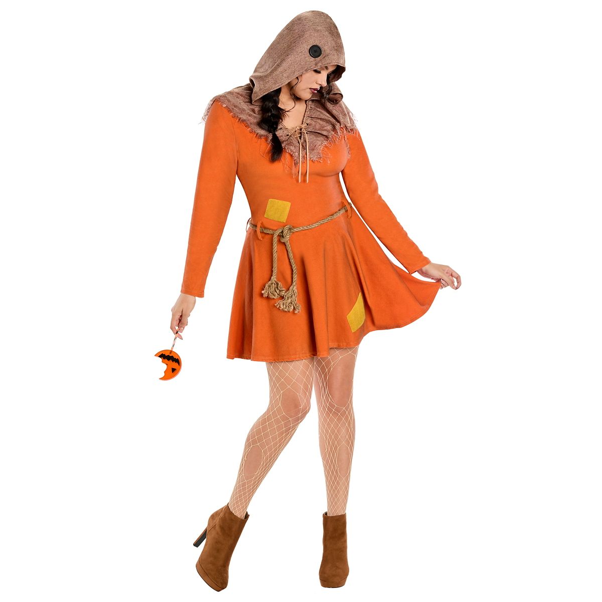 Adult Sam Costume - Trick ‘r Treat ORANGE