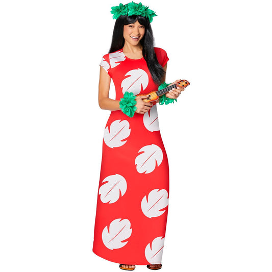 Adult Lilo Costume - Lilo & Stitch RED