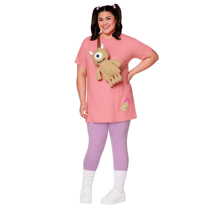 Adult Boo Plus Size Costume - Monsters Inc. PINK