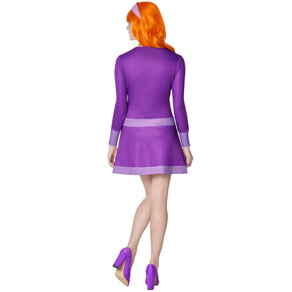 Adult Daphne Costume - Scooby-Doo PURPLE