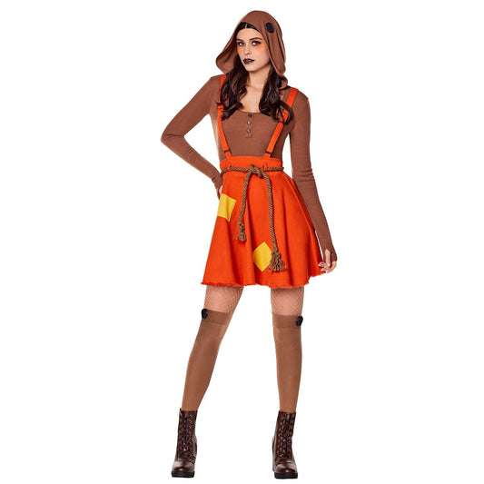 Adult Sam Dress Costume - Trick 'r Treat BROWN