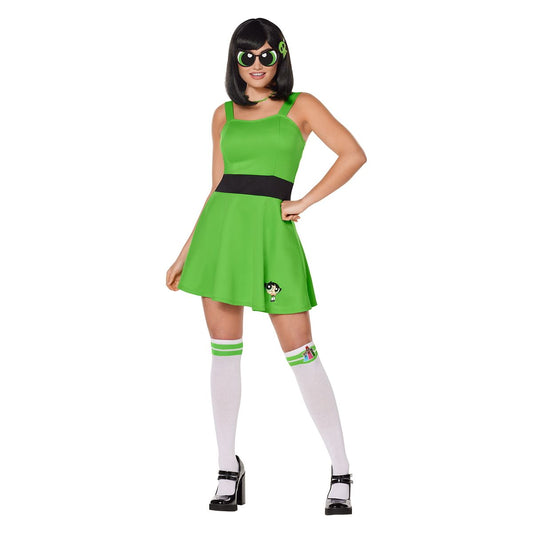 Adult Buttercup Costume - The Powerpuff Girls GREEN