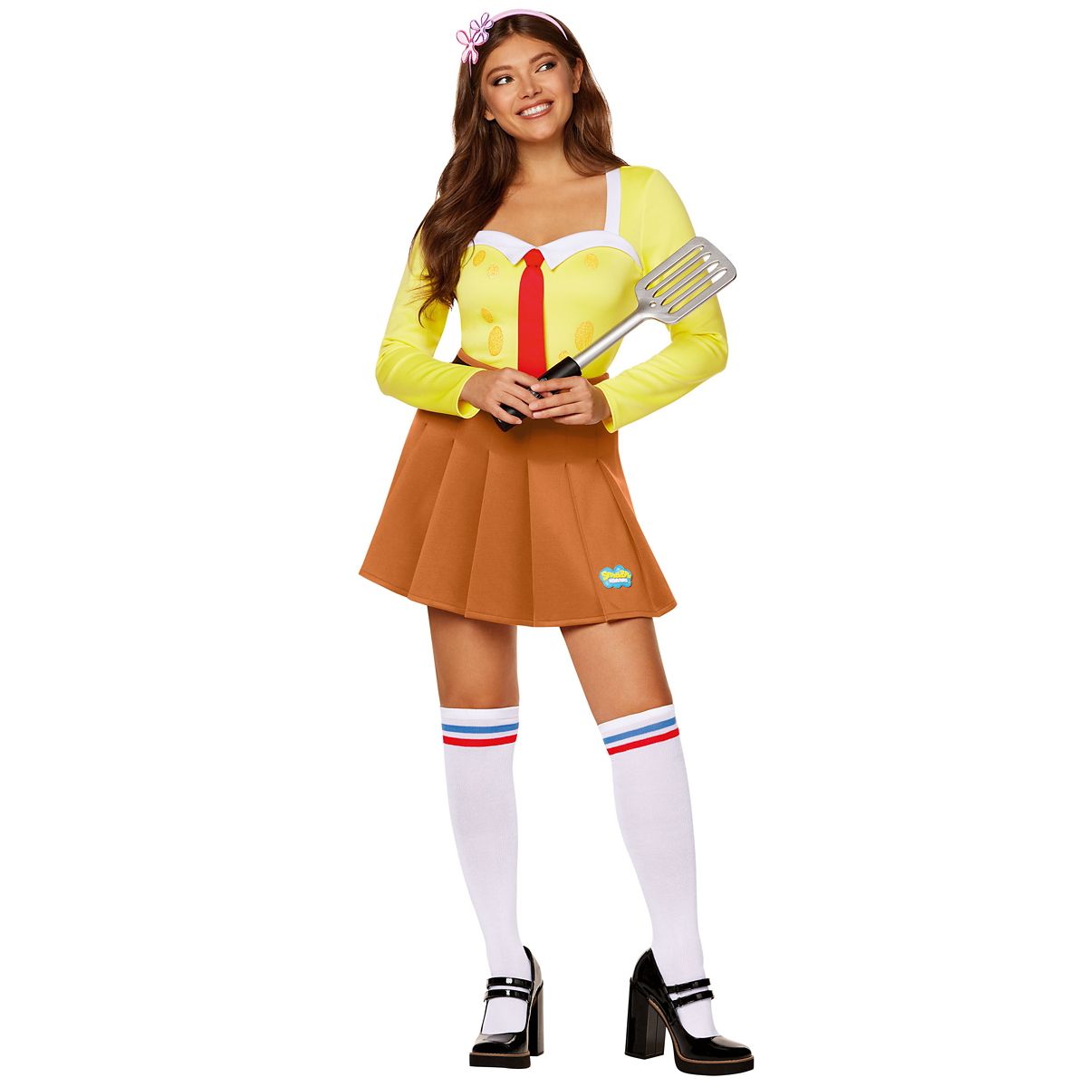 Adult SpongeBob SquarePants Dress Costume YELLOW