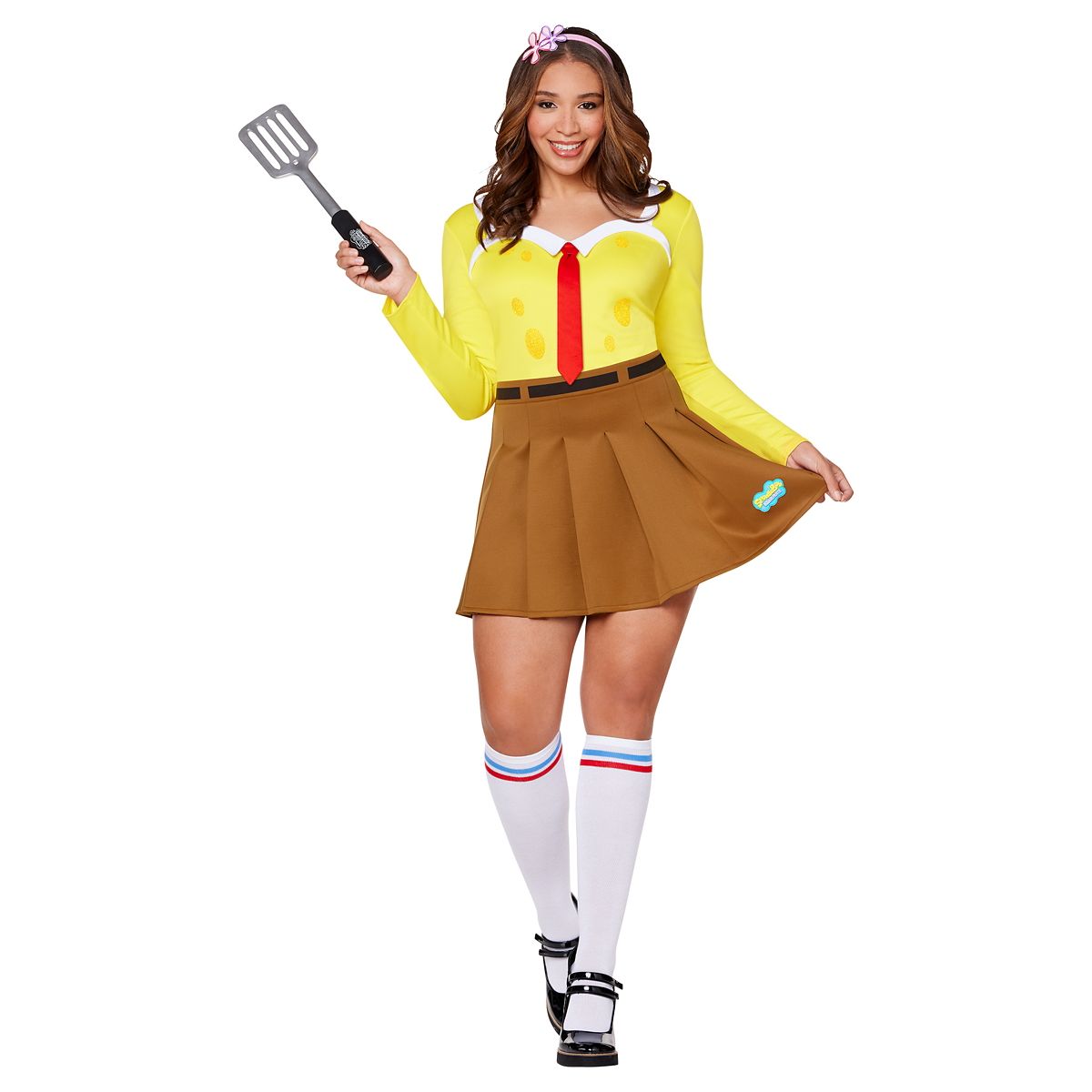 Adult SpongeBob SquarePants Dress Costume YELLOW