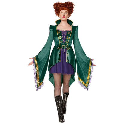 Adult Winifred Sanderson Dress - Hocus Pocus GREEN