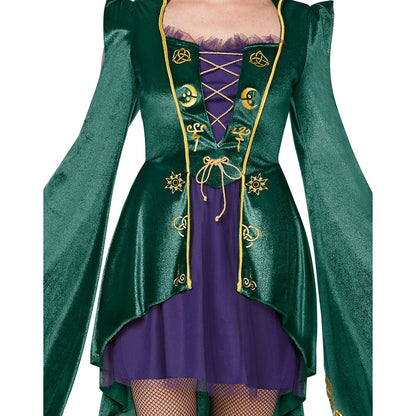 Adult Winifred Sanderson Dress - Hocus Pocus GREEN
