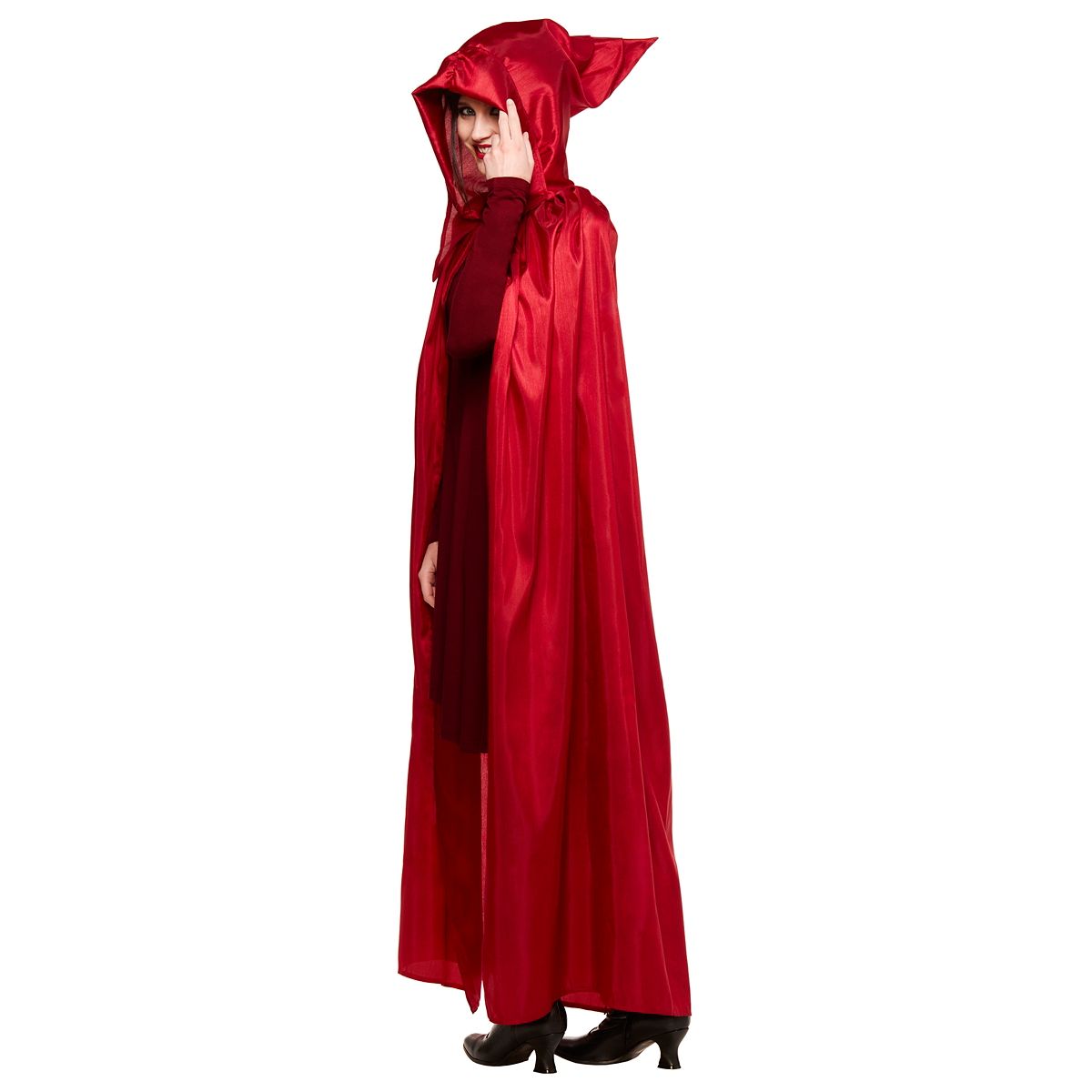 Adult Mary Sanderson Cape - Hocus Pocus RED
