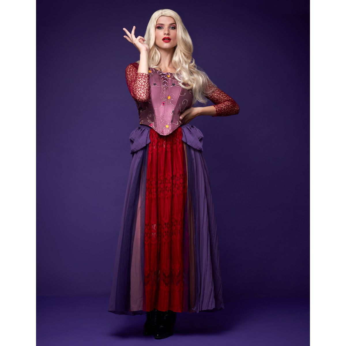 Adult Sarah Sanderson Costume The Signature Collection - Hocus Pocus PURPLE