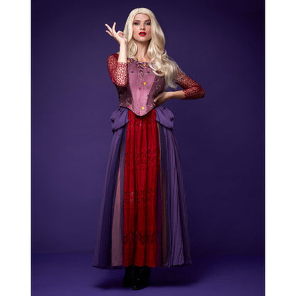 Adult Sarah Sanderson Costume The Signature Collection - Hocus Pocus PURPLE