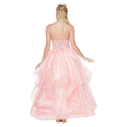 Adult Glinda Costume Deluxe - Wicked PINK