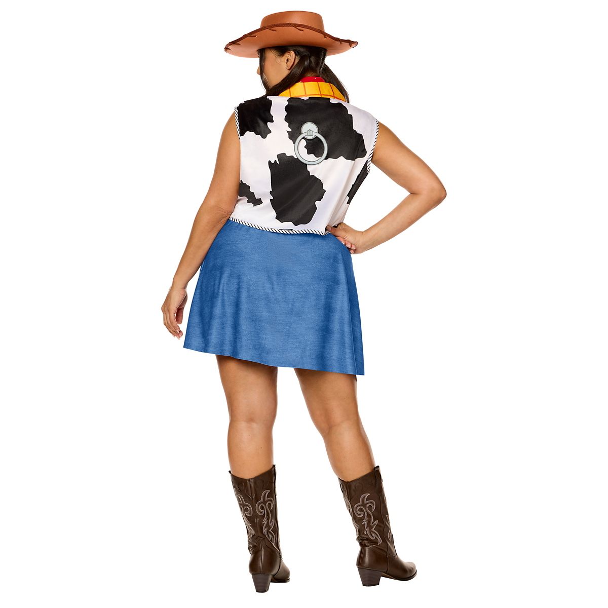 Adult Woody Dress Costume -  Toy Story BLUE/YELLOW