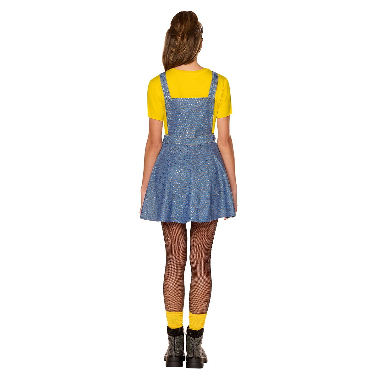 Adult Minions Bling Dress Costume YELLOW