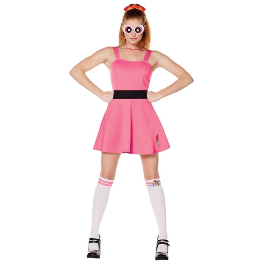 Adult Blossom Costume - The Powerpuff Girls PINK