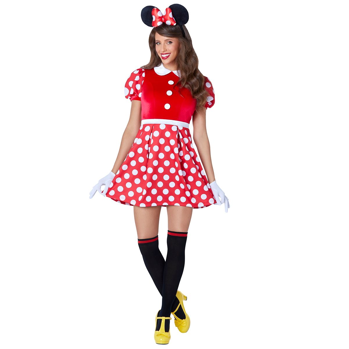 Adult Minnie Mouse Costume - Mickey and Friends RED