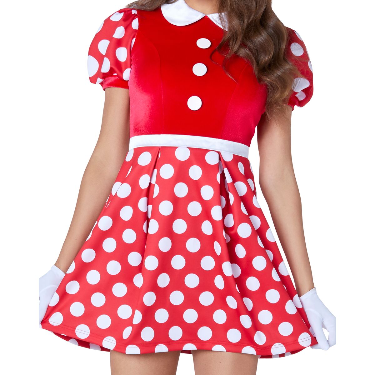 Adult Minnie Mouse Costume - Mickey and Friends RED
