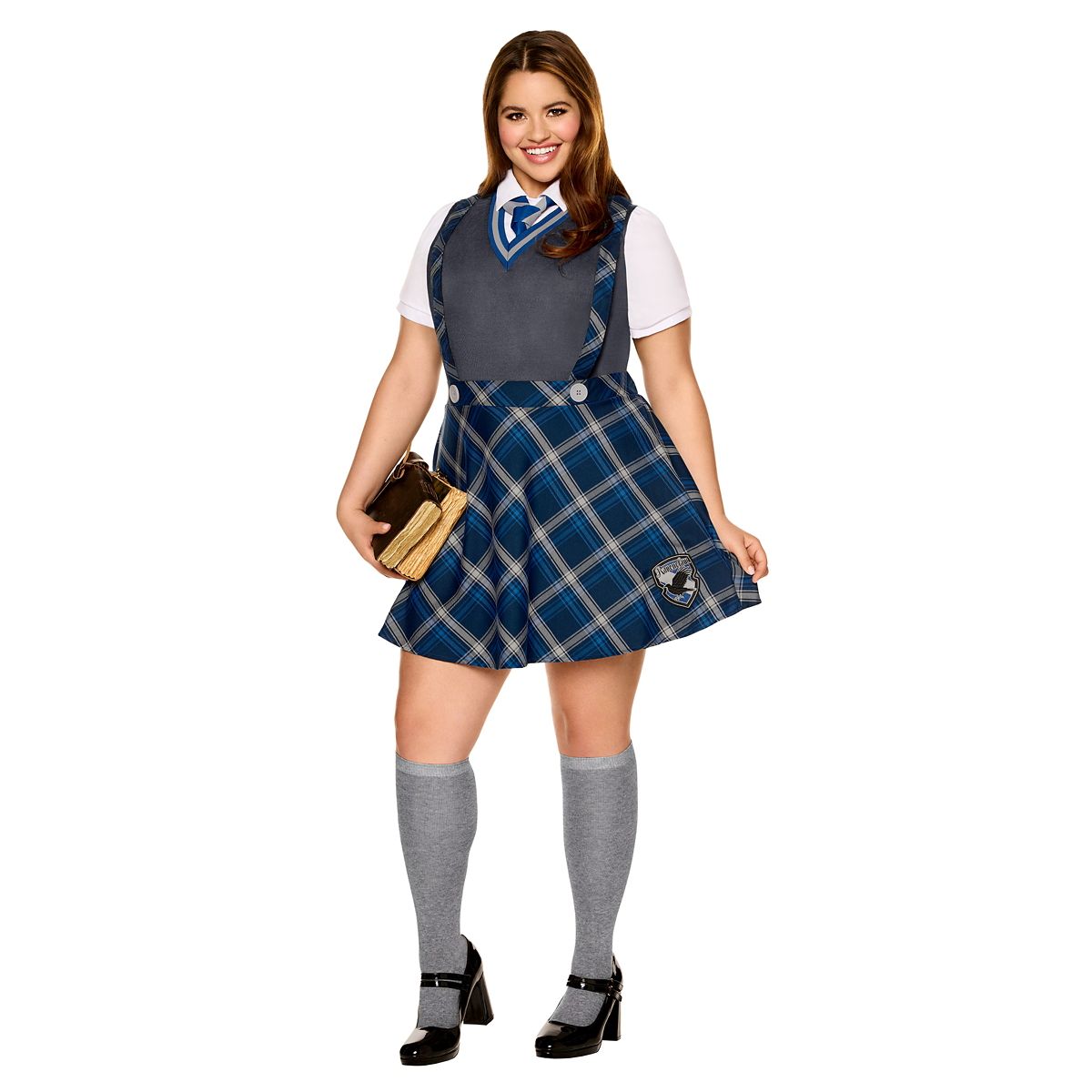Adult Ravenclaw Plus Size Dress Costume - Harry Potter BLUE