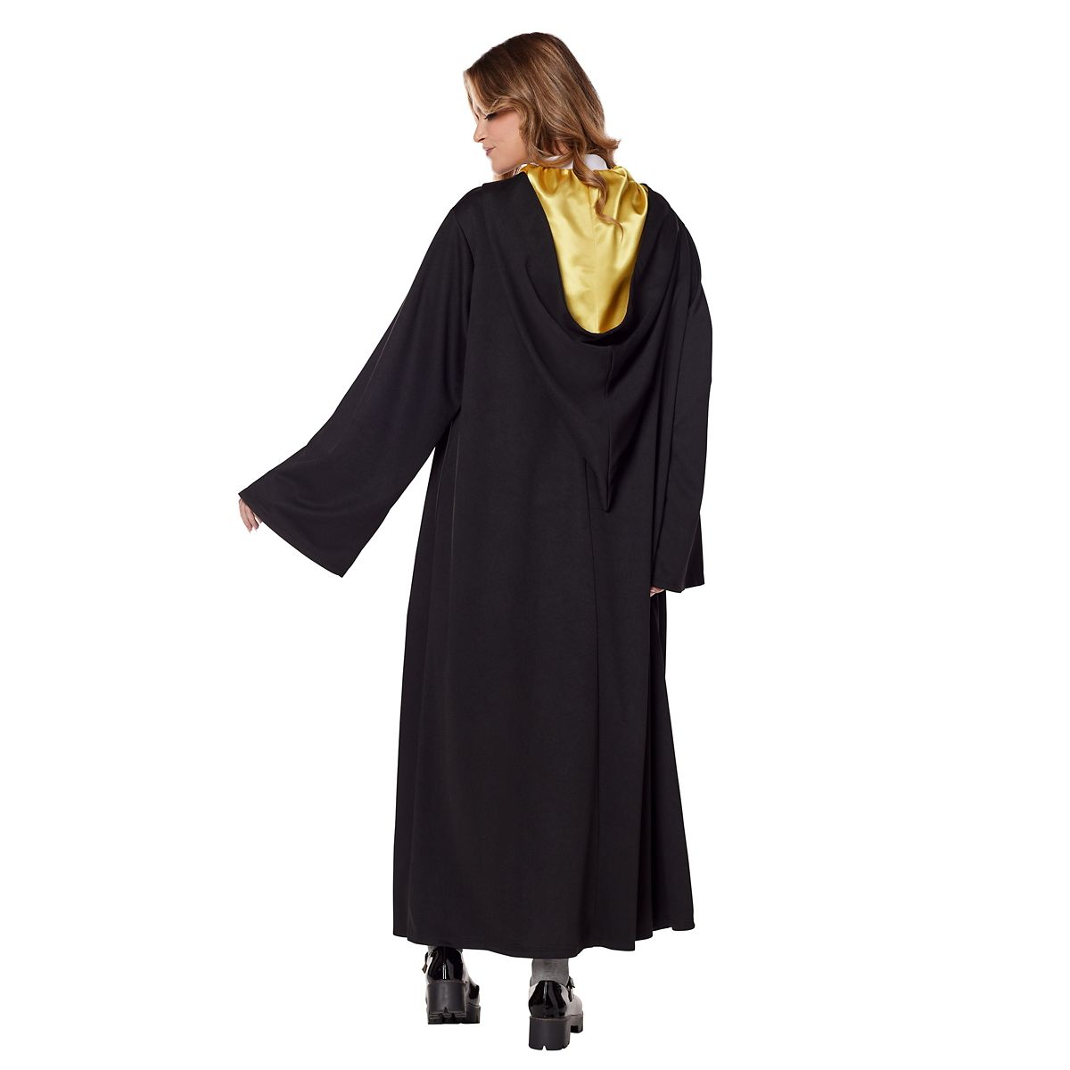 Adult Hufflepuff Robe - Harry Potter BLACK AND YELLOW
