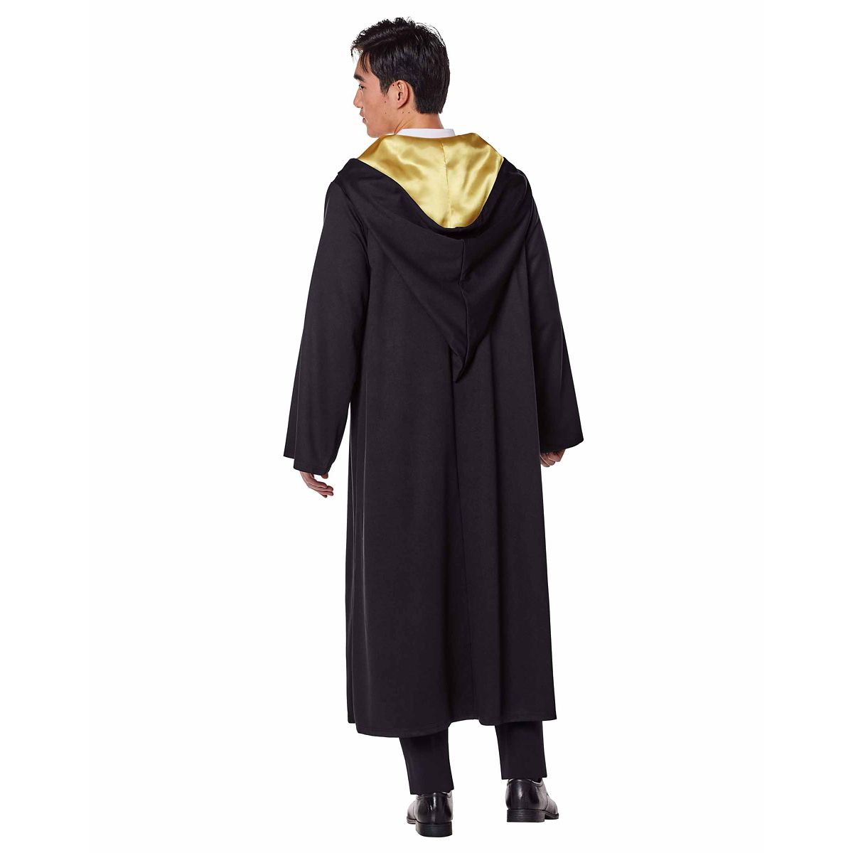 Adult Hufflepuff Robe - Harry Potter BLACK AND YELLOW