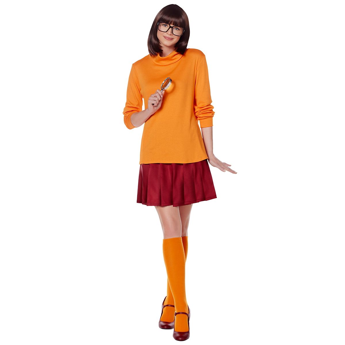 Adult Velma Costume - Scooby-Doo ORANGE