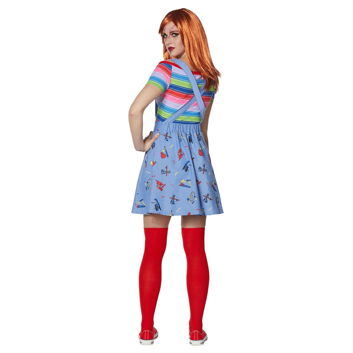 Adult Chucky Costume MULTI-COLOR