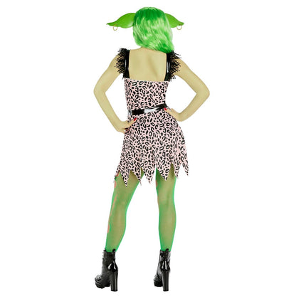 Adult Greta Dress Costume - Gremlins GRAY