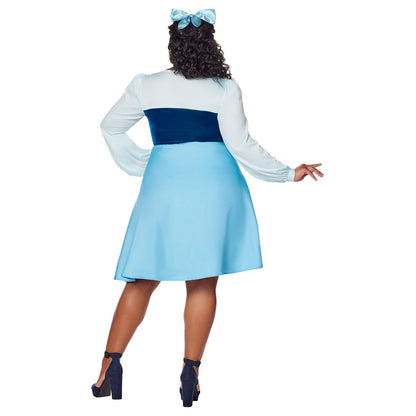 Adult Kiss the Girl Ariel Costume - Disney Princess BLUE