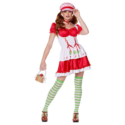 Adult Strawberry Shortcake Costume PINK