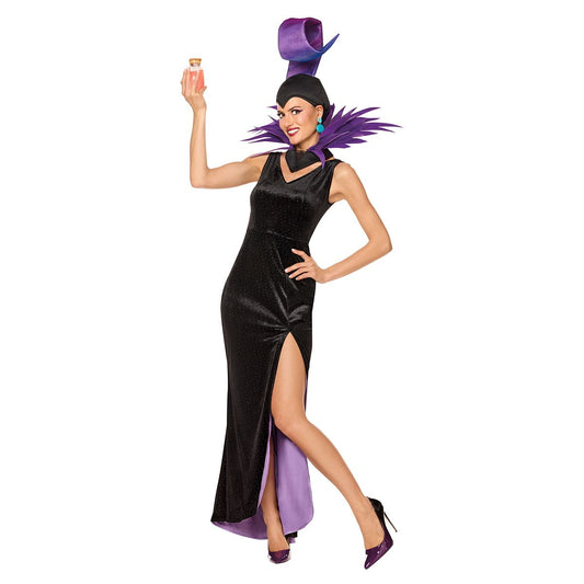 Adult Yzma Costume - The Emperor's New Groove BLACK