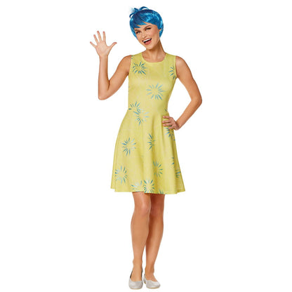 Adult Joy Costume - Inside Out 2 YELLOW